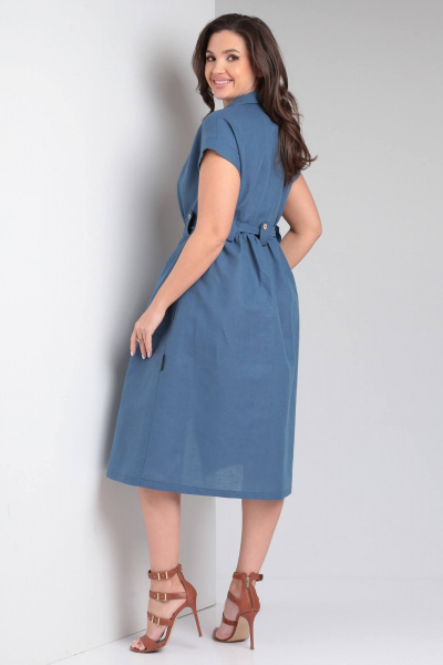 Платье Celentano lite 5027.2 синий - фото 5