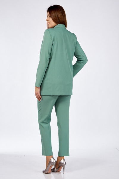 Блуза, брюки, жакет Милора-стиль 1213 мята - фото 2