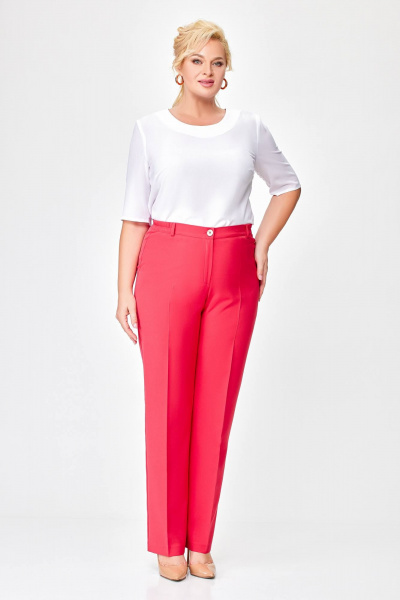 Легкие прямые брюки из поливискозной ткани для летнего сезона Swallow 728 - фото 15