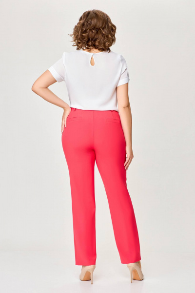 Легкие прямые брюки из поливискозной ткани для летнего сезона Swallow 728 - фото 13