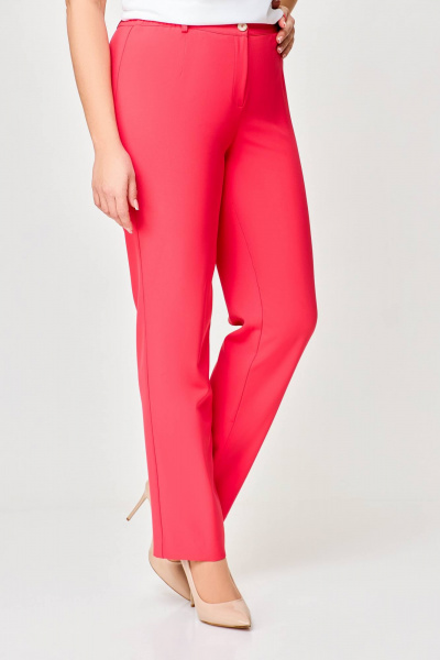 Легкие прямые брюки из поливискозной ткани для летнего сезона Swallow 728 - фото 9