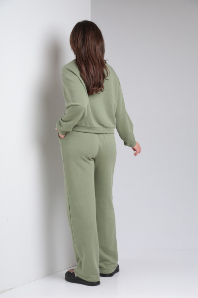 Брюки и укороченный кардиган из трикотажа для демисезона Modema м.501/2 - фото 8