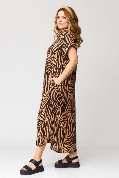 Платье Michel chic 993/2 сафари - фото 7