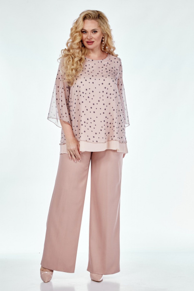 Блуза, брюки Anastasia 1099.2 пыльная_роза - фото 7
