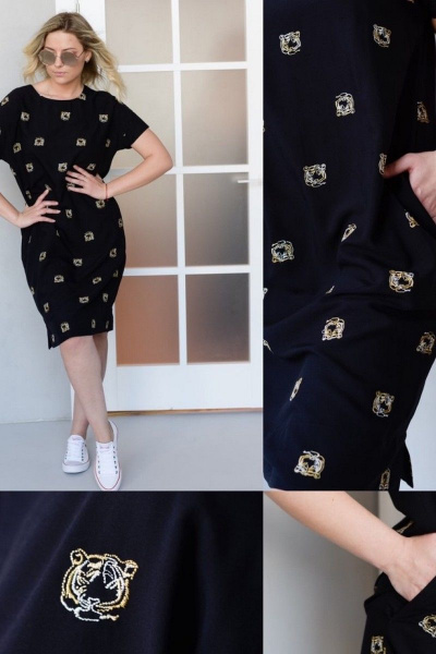 Платье LindaLux 807 черный - фото 1