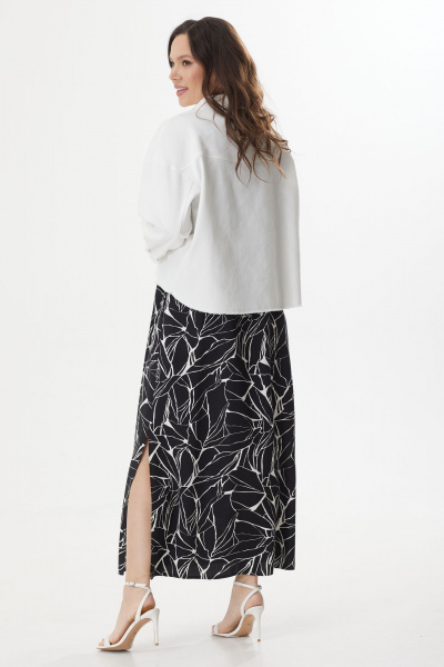 Жакет, сарафан Магия моды 2413 черно-белый - фото 2