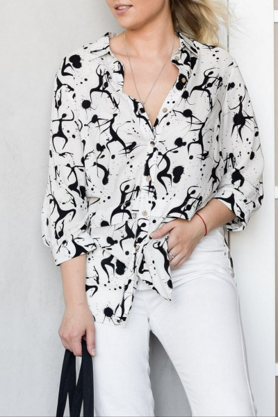 Блуза LindaLux 817_1 белый - фото 3