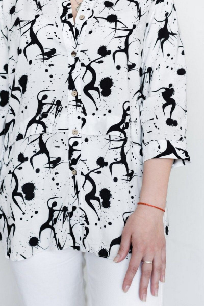 Блуза LindaLux 817_1 белый - фото 2