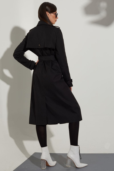 Плащ Golden Valley 7105 черный - фото 2