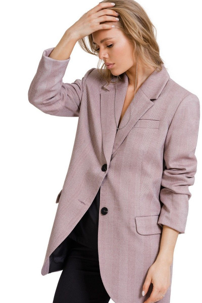 Жакет PiRS 1286 коричневый - фото 4