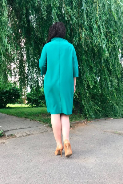 Платье Дорофея 530 зеленый - фото 3