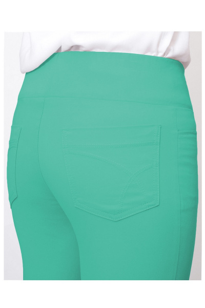 Брюки Mirolia 393 бирюзовый - фото 4