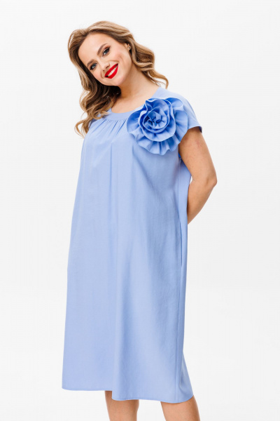 Платье Mubliz 162 голубой - фото 7