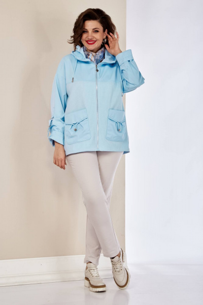 Куртка Shetti 2144 голубой - фото 2