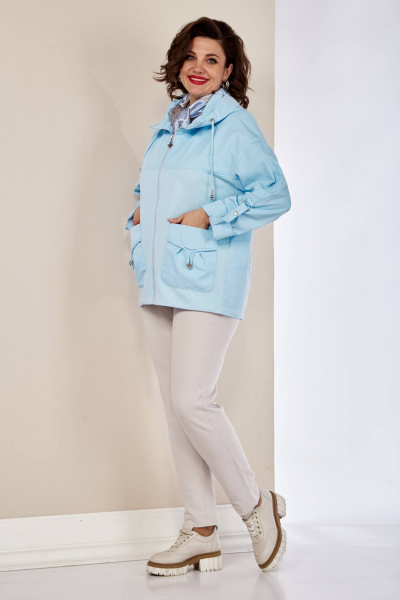 Куртка Shetti 2144 голубой - фото 3