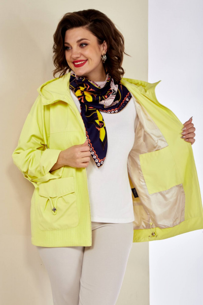 Куртка Shetti 2144 желтый - фото 6