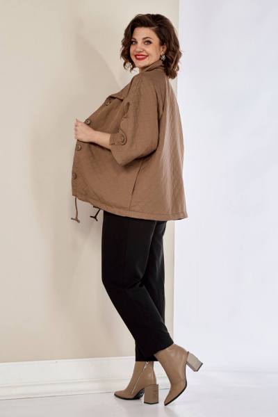 Куртка Shetti 2145 кэмел - фото 7