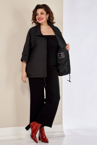 Куртка Shetti 2145 черный - фото 8