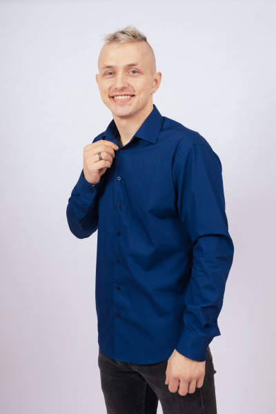 Рубашка Nadex 01-088812/204-24_170 темно-синий - фото 3