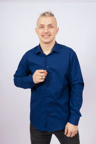 Рубашка Nadex 01-088812/204-24_170 темно-синий - фото 2