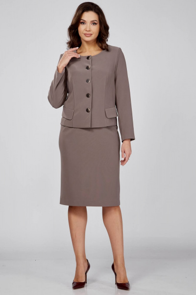 Жакет, юбка Verita 2176 капучино - фото 2