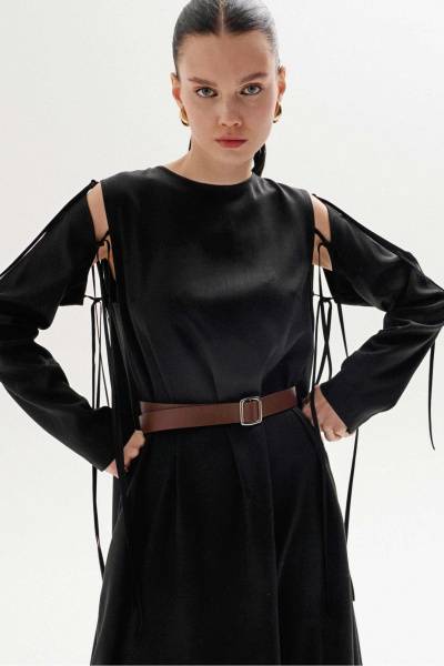 Платье Lokka 1321 черный - фото 5