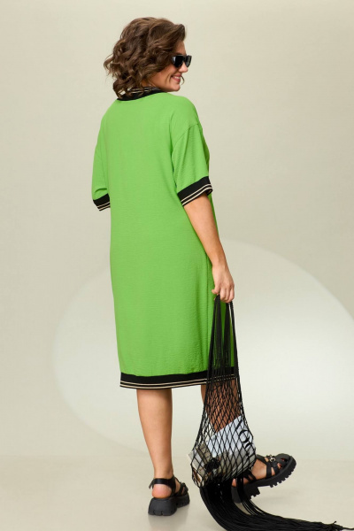 Платье INVITE 4070 зеленое_яблоко - фото 3