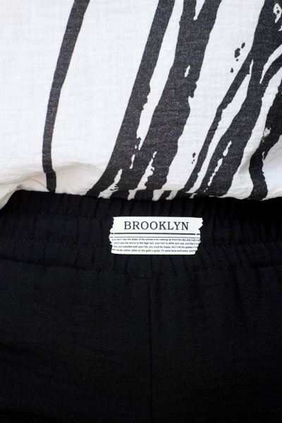 Блуза, брюки INVITE 6054 черный/белый - фото 5