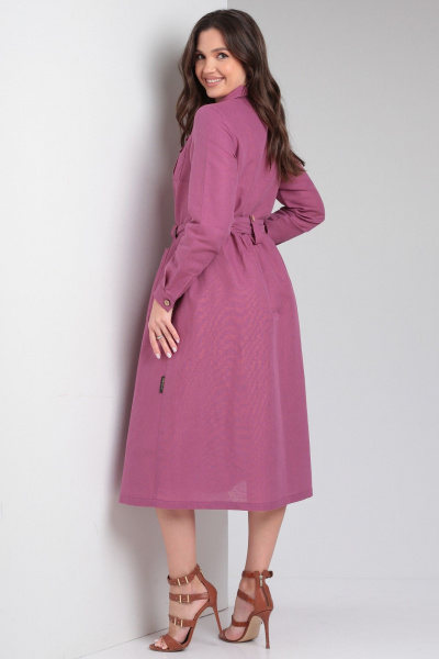 Платье Celentano lite 5019.2 малиновый - фото 3