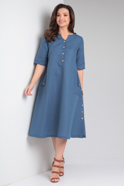 Платье Celentano lite 5026.2 синий - фото 6