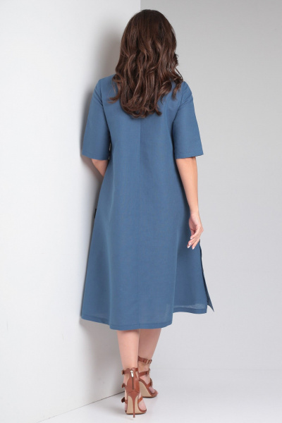 Платье Celentano lite 5026.2 синий - фото 3