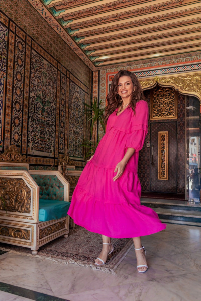 Платье MALI 424-007 фуксия - фото 10