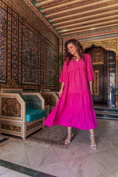 Платье MALI 424-007 фуксия - фото 8