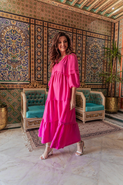 Платье MALI 424-007 фуксия - фото 5