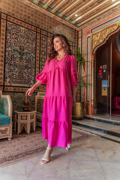 Платье MALI 424-007 фуксия - фото 2