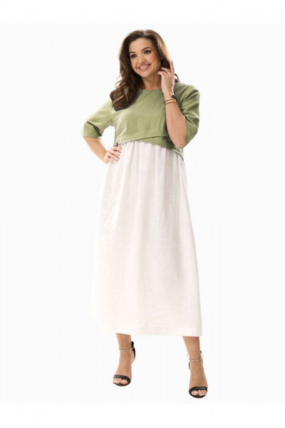 Платье MALI 424-005 яблоко - фото 6