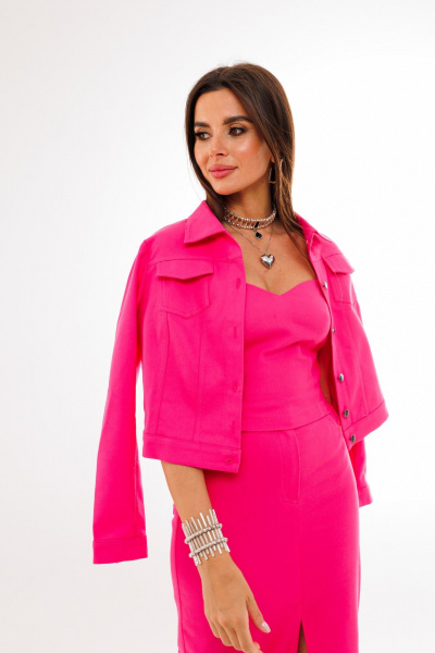 Юбка Anelli 1397 фуксия - фото 4