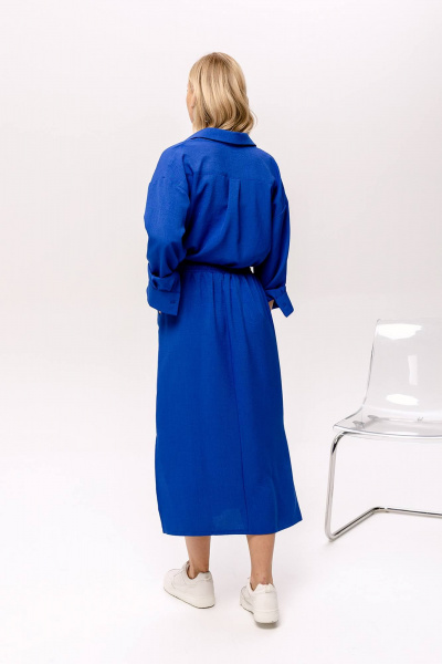 Юбка Romgil 132ЛЛТК ярко-синий - фото 2