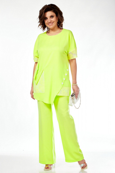 Блуза, брюки VI ORO VR-1126 лайм - фото 9