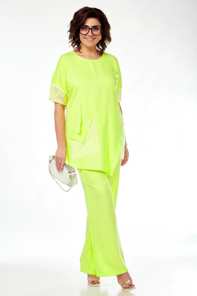 Блуза, брюки VI ORO VR-1126 лайм - фото 7