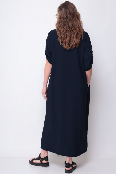Платье Michel chic 2094/4 темно-синий - фото 4