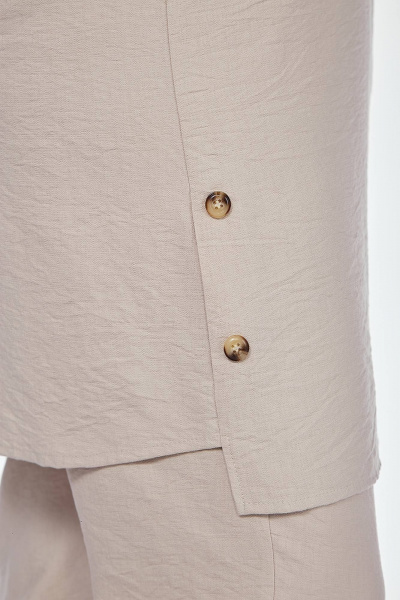 Демисезонный комплект блузка и брюки-бананы из костюмной ткани Algranda А3983 - фото 6