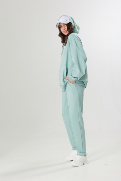 Худи MG Wear 2104-1 полынь - фото 3