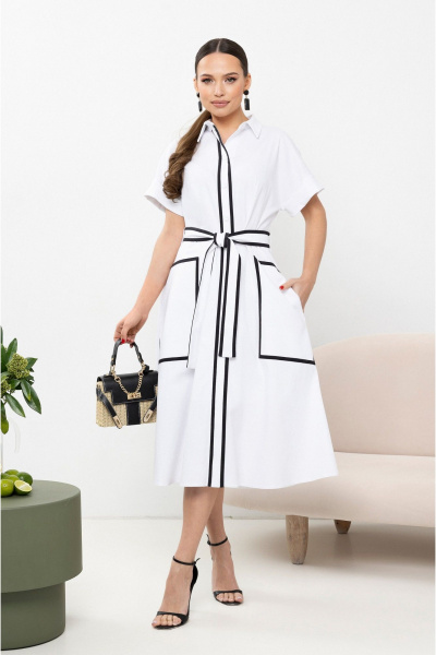 Платье Lissana 4889 белый - фото 1