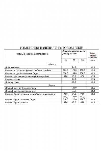 Брюки, рубашка Lissana 4911 - фото 8