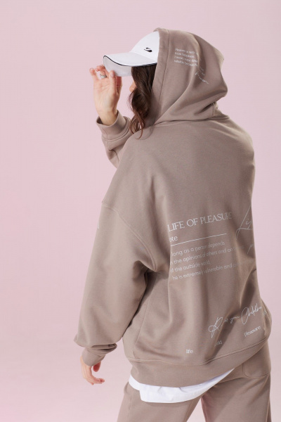 Худи MG Wear 2143 капучино - фото 4