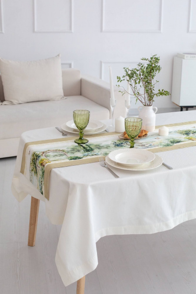 Дорожка на стол с водо- и грязеотталкивающей обработкой Listelle 314702 - фото 3