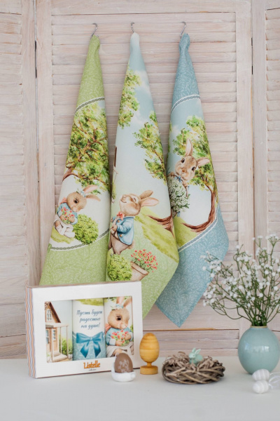 Полотенце хлопковое набор ФАННИ 3 шт Listelle 414301 - фото 1