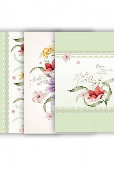 Полотенца салфетки хлопковые набор ЖАКЛИН 4 шт Listelle 414601 - фото 3