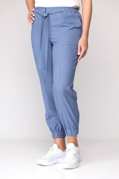 Брюки, накидка, топ Karina deLux M-1098/1 голубой - фото 12